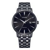 Citizen Eco-Drive Black Dial And Stainless Steel Strap Men Watch BM7465-84E