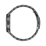 Citizen Eco-Drive Black Dial And Stainless Steel Strap Men Watch BM7465-84E