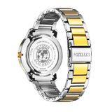 Citizen Eco-Drive Gray Dial With Two-Tone Stainless Steel Strap Women Watch BM7524-87Y