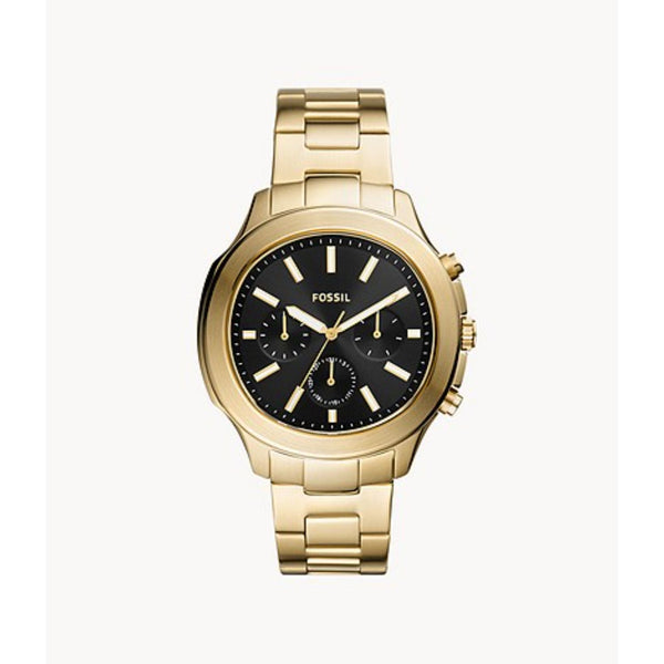 FOSSIL BQ2590 WINDFIELD MULTIFUNCTION GOLD-TONE STAINLESS STEEL MEN'S WATCH