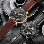 BREAK RANGER BLACK STYLISH MENS BRACELET WATCH - H2 Hub Watches