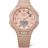 CASIO BABY-G BSA-B100CS-4ADR DIGITAL ANALOG SMARTPHONE LINK WOMEN'S SPORT WATCH