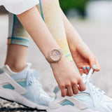 CASIO BABY-G BSA-B100CS-4ADR DIGITAL ANALOG SMARTPHONE LINK WOMEN'S SPORT WATCH