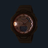 CASIO BABY-G BSA-B100CS-4ADR DIGITAL ANALOG SMARTPHONE LINK WOMEN'S SPORT WATCH