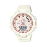 Casio Baby-G White Resin Strap Unisex Watch BSA-B100CS-7ADR