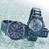ARIES GOLD INSPIRE CONTENDER G 7301 BU-BURG & B 7302 BU-BURG COUPLE'S WATCHES - H2 Hub Watches