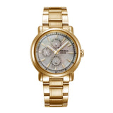 Aries Gold Inspire Contender Gold Women's Watch - Chronograph | B 7302 G-MOP