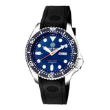 DEEP BLUE NATO DIVER #NATOBLKDARKBLUE DIVER'S WATCH - H2 Hub Watches
