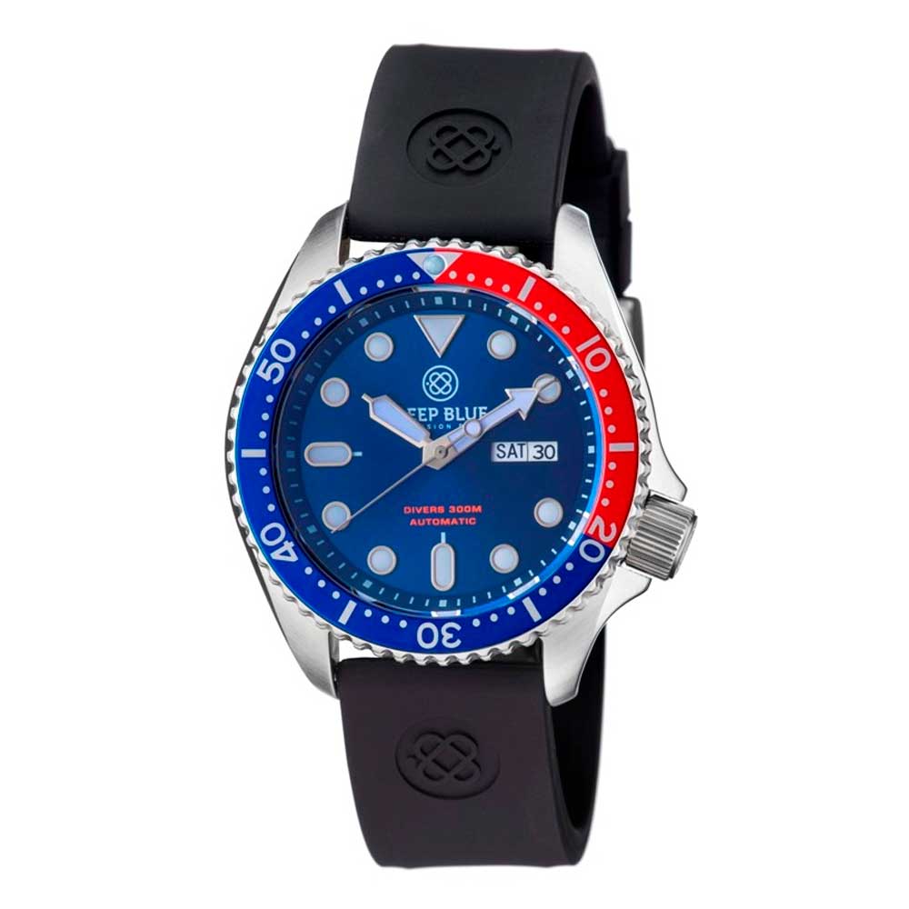 DEEP BLUE NATO DIVER #NATODIVERSSPEPSI DIVER'S WATCH - H2 Hub Watches