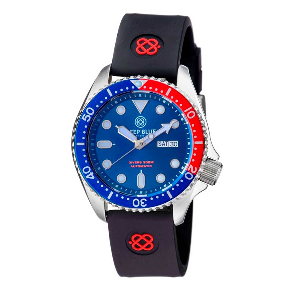 DEEP BLUE NATO DIVER #NATODIVERSSPEPSI DIVER'S WATCH - H2 Hub Watches