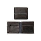 NIXON C2519400 BROWN COASTAL SHOWDOWN BI-FOLD ZIP WALLET