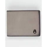 NIXON C765145 GREY CAPE BI-FOLD ID WALLET