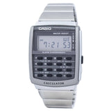 Casio General Digital With Silver Stainless Steel Strap Men Watch CA-506-1DF-P