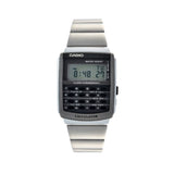 Casio General Digital With Silver Stainless Steel Strap Men Watch CA-506-1DF-P
