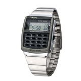 Casio General Digital With Silver Stainless Steel Strap Men Watch CA-506-1DF-P
