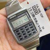 Casio General Digital With Silver Stainless Steel Strap Men Watch CA-506-1DF-P