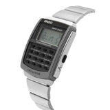 Casio General Digital With Silver Stainless Steel Strap Men Watch CA-506-1DF-P