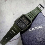 CASIO GENERAL CA-53WF-3BDF-P DATA BANK UNISEX WATCH