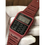 CASIO GENERAL CA-53WF-4BDF RED RESIN STRAP UNISEX WATCH