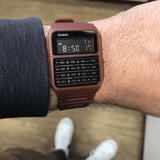 CASIO GENERAL CA-53WF-4BDF RED RESIN STRAP UNISEX WATCH