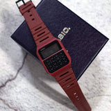 CASIO GENERAL CA-53WF-4BDF RED RESIN STRAP UNISEX WATCH