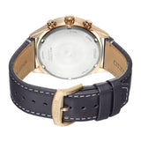 CITIZEN CA0773-15E ECO-DRIVE CHRONOGRAPH BLACK LEATHER STRAP MEN'S WATCH