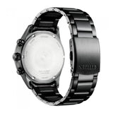 Citizen Eco-drive Chronograph Black Ip Stainless Steel Men's Watch CA0775-87X