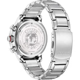 CITIZEN CA4486-82X ECO-DRIVE CHRONOGRAPH GREEN DIAL STAINLESS STEEL STRAP MEN'S WATCH