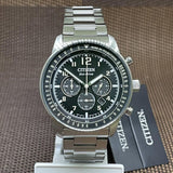 CITIZEN CA4500-83E ECO-DRIVE CHRONOGRAPH STAINLESS STEEL MEN'S WATCH