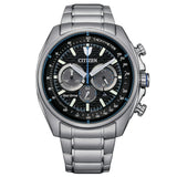 Citizen Eco Drive Silver Stainless Steel Strap Men Watch CA4560-81E