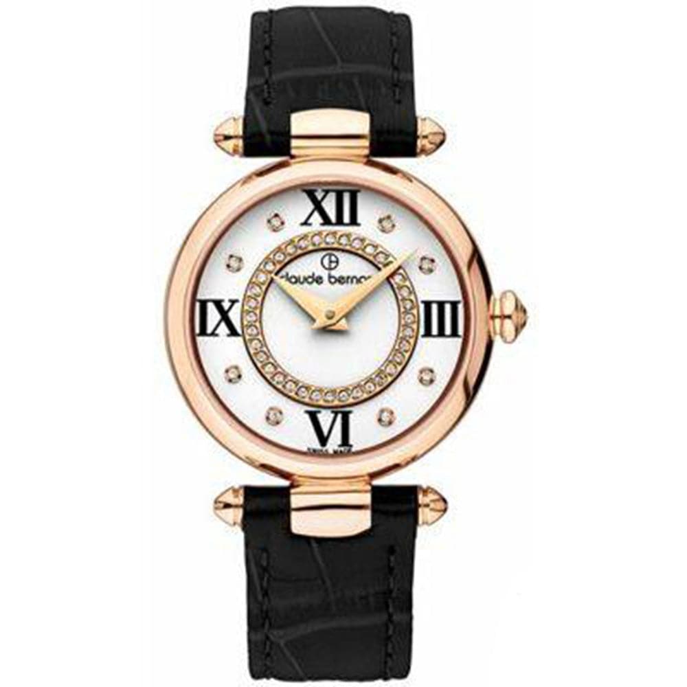 CLAUDE BERNARD SWISS MADE SWAROWSKI STONES CB20501-37R-APR1 WOMEN'S WATCH - H2 Hub Watches