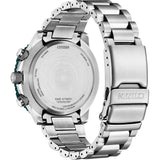 Citizen Eco-Drive CB5004-59W Men Watch Green Dial Chronograph 45mm