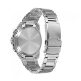 CITIZEN ECO-DRIVE CB5034-91W SILVER STAINLESS CHRONOGRAPH MEN WATCH