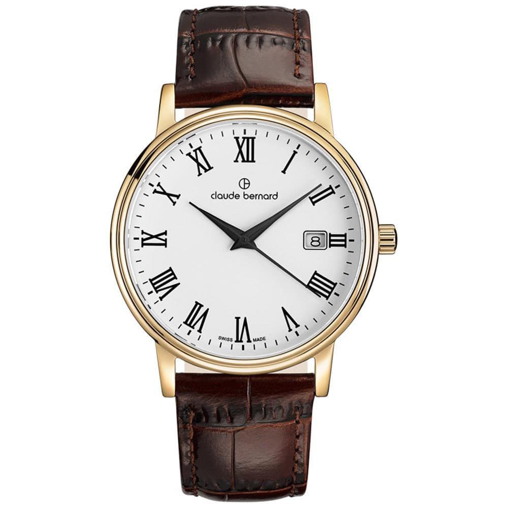 CLAUDE BERNARD SWISS MADE CB53007-37J-BR MEN'S WATCH - H2 Hub Watches