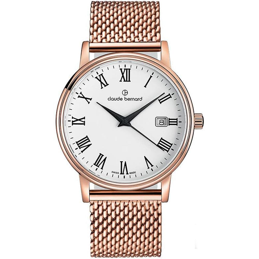 CLAUDE BERNARD SWISS MADE CB53007-37RM-BR MEN'S WATCH - H2 Hub Watches