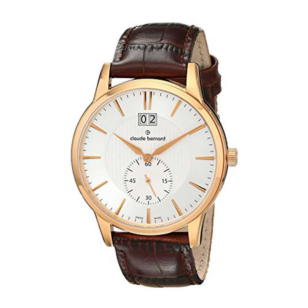 CLAUDE BERNARD CLASSIC SUB-SECOND CB64005-37R-AIR MEN'S WATCH - H2 Hub Watches