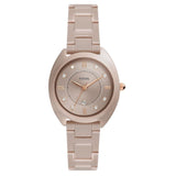FOSSIL CE1110 GABBY SALTED CARAMEL STAINLESS STEEL AND CERAMIC WOMEN WATCH