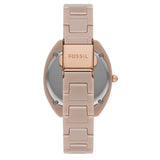 FOSSIL CE1110 GABBY SALTED CARAMEL STAINLESS STEEL AND CERAMIC WOMEN WATCH