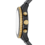 FOSSIL CE5024 BLACK STAINLESS STEEL MEN'S WATCH