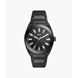 Fossil Tree Hands Black Dial And Stainless Steel Strap Men Watch CE5028