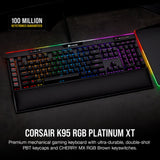 Corsair K95 Rgb Platinum Xt Mechanical Gaming Keyboard CS-CH-9127414-NA