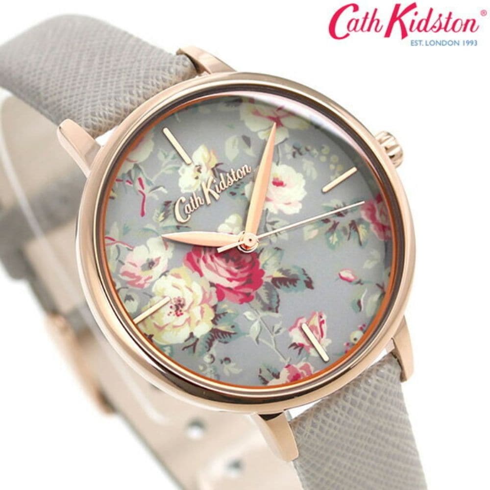 CATH KIDSTON GREY FLORAL ALLOY CKL069ERG WOMEN'S WATCH - H2 Hub Watches