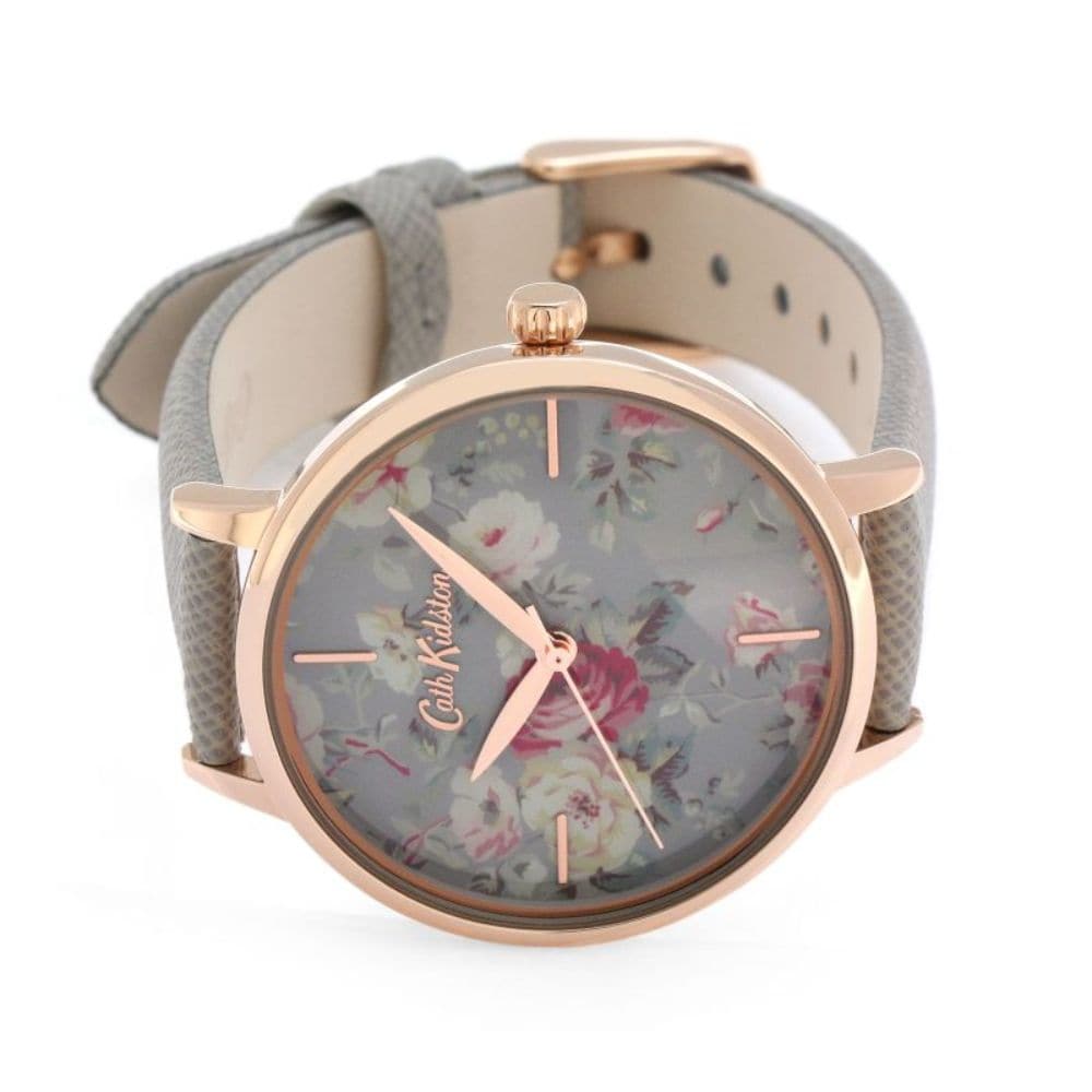 CATH KIDSTON GREY FLORAL ALLOY CKL069ERG WOMEN'S WATCH - H2 Hub Watches