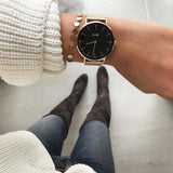 CLUSE LA BOHEME QUARTZ GOLD STAINLESS STEEL CL18110 MESH STRAP LADIES WATCH - H2 Hub Watches