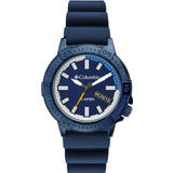 COLUMBIA COCSC03-002 BLUE SILICONE STRAP MEN'S WATCH