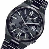 CITIZEN NJ0155-87E AUTOMATIC BLACK CAMOUFLAGE DIAL MEN'S WATCH