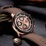 NAVIFORCE CHRONOGRAPH NF9129 RG/RG/D.BN MEN'S WATCH - H2 Hub Watches