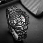 NAVIFORCE CHRONOGRAPH NF9150 B/B/B MEN'S WATCH - H2 Hub Watches