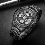 NAVIFORCE CHRONOGRAPH NF9150 B/B/B MEN'S WATCH - H2 Hub Watches