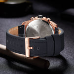 NAVIFORCE CHRONOGRAPH NF9129 RG/RG/D.BN MEN'S WATCH - H2 Hub Watches